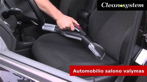 Automobilio salono valymas garais