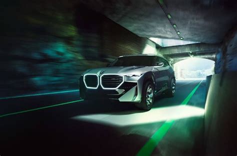 BMW XM koncepcinio modelio dizaino detalės
