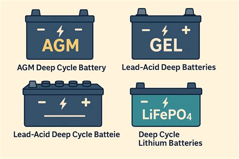 infografika apie deep cycle akumuliatorių veikimą