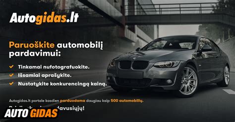 Paruoškite automobilį pardavimui: švara ir tvarka didina jo vertę.