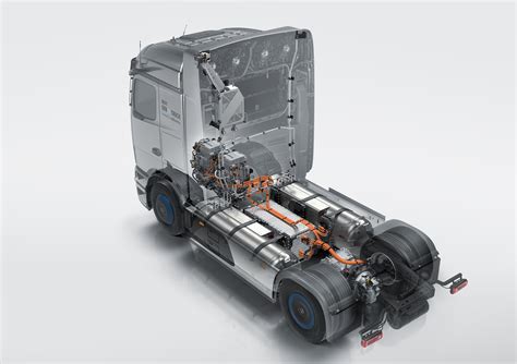 Mercedes-Benz NextGenH2 Truck vandeniliu varomas vilkikas
