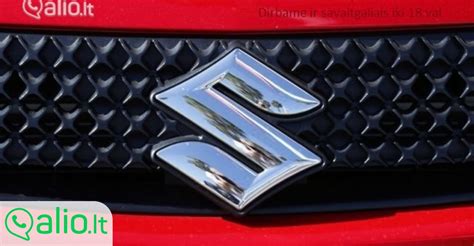 Suzuki Swift automobilio priekinė dalis su moderniu dizainu