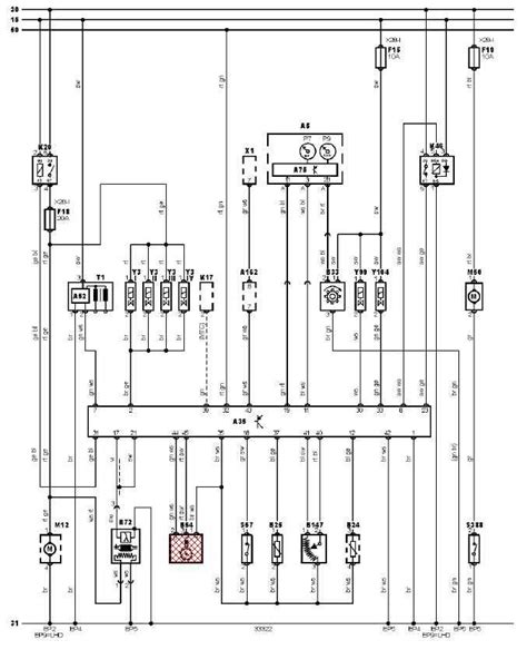 VW T4 išmetimo sistemos schema