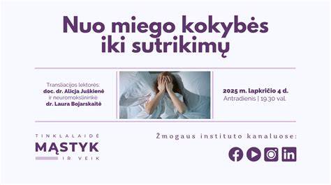 Grafikas: miego kokybės veiksniai