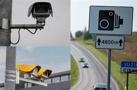 Stacionarus ir vidutinio greičio matuokliai kelio ženkluose