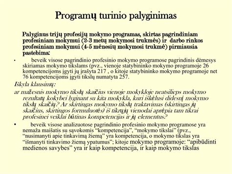 Infografika: mokymo programų trukmės ir kainos palyginimas