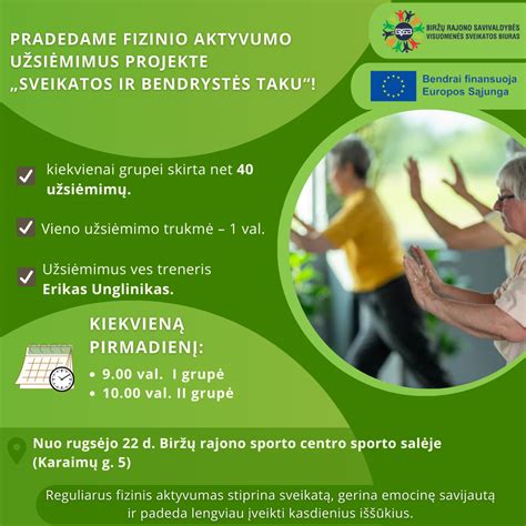Infografika apie fizinio neaktyvumo poveikį ir mirtingumą
