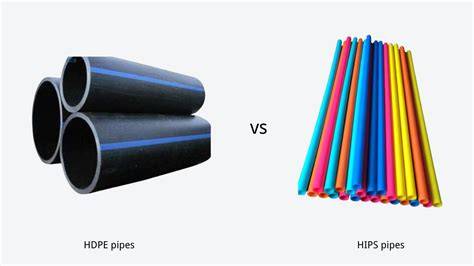 HDPE vs PVC-ABS iliustracija su lankstumo pavyzdžiu