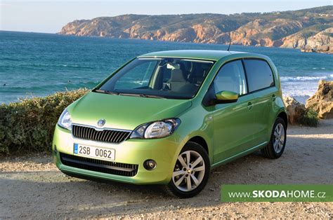 Škoda Citigo matmenų ir bagažinės tūrio diagrama