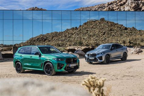 BMW X5 M Competition ir X6 M Competition eksterjero detalės