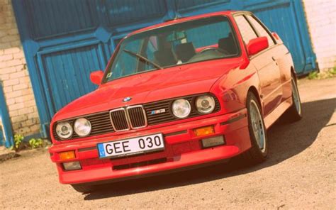 Tematinė nuotrauka: BMW M3 automobilių lenktynės