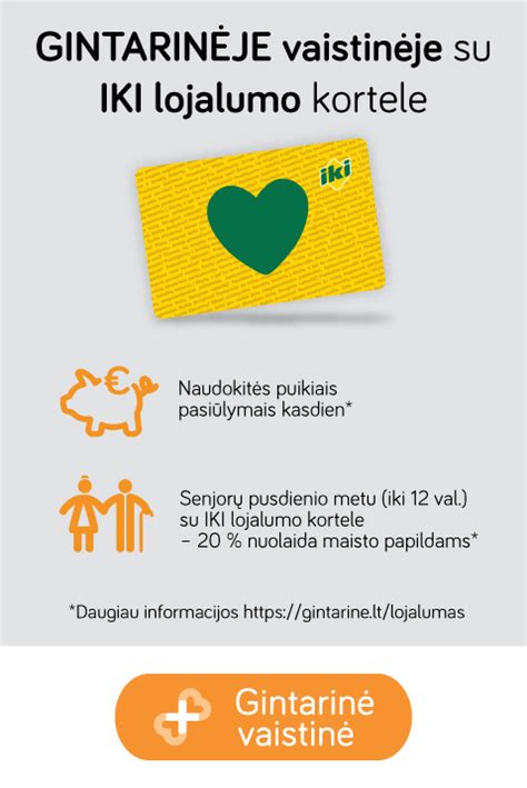 Lojalumo kortelės arba nuolaidos informacijos vizualizacija