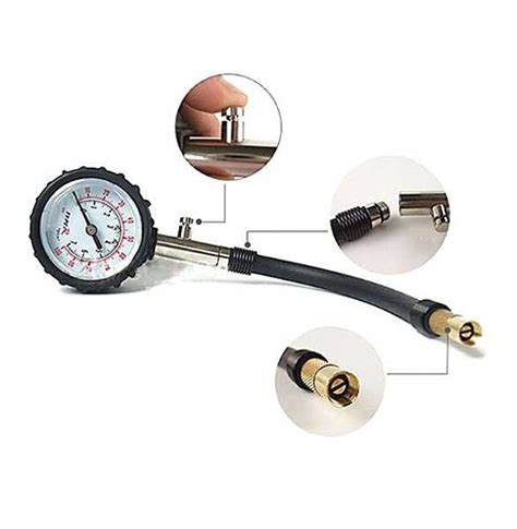 Tematinė nuotrauka: padangų slėgio tikrinimas