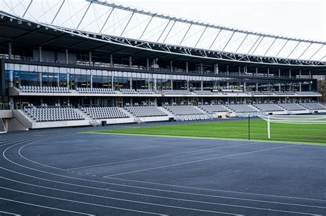 Vizualizacija, kaip turėjo atrodyti rekonstruotas S. Dariaus ir S. Girėno stadionas