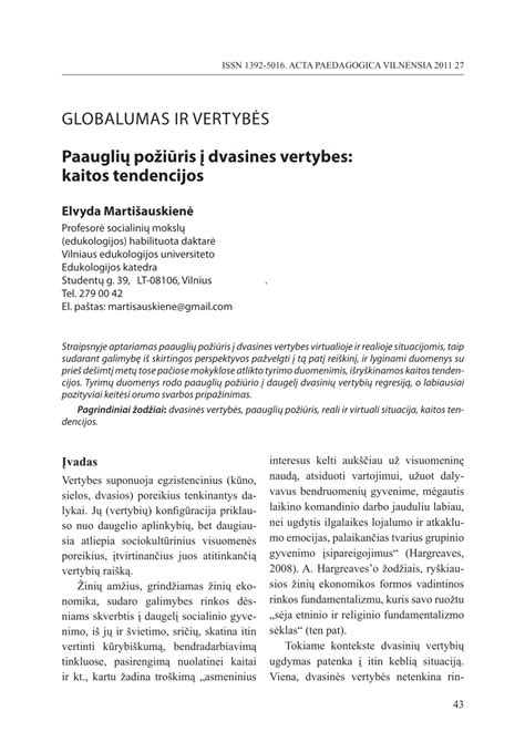 Diagrama, lyginanti materialistines ir dvasines vertybes