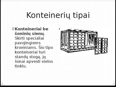 Infografika: ISO konteinerių tipai ir jų matmenys
