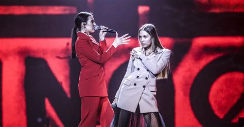Duetas KAIA ir Paulina ant Lietuvos balsų scenos