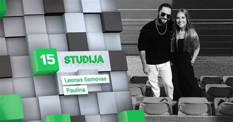 Leonas Somovas ir Paulina scenoje