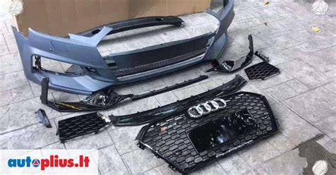 Priekio bamperio komplektas Audi A4: įvairių kartų palyginimas