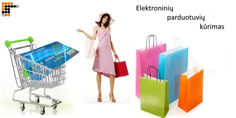 Elektroninės parduotuvės išdėstymo schema