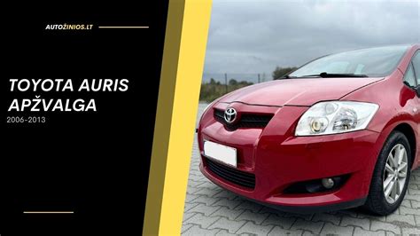 Infografika: Toyota Auris variklių galimybės ir kuro sąnaudos