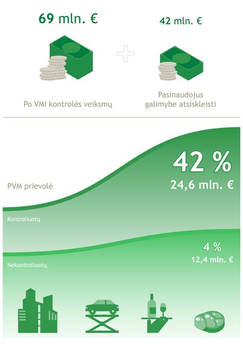 Infografika: VMI kontrolės rezultatai