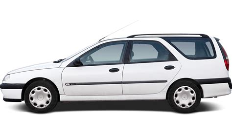 Renault Laguna automobilio siluetas