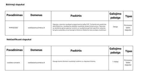 Duomenų apsaugos privatumo politika - santrauka
