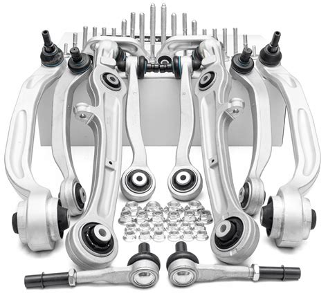 Audi A4 B5 priekinės pakabos schema