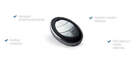 Nuotolinio valdymo pultelis su HomeLink® mygtukais