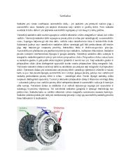Infografika: Generatoriaus sankabos veikimo schema
