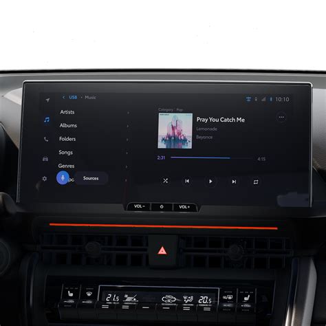 Toyota multimedijos sistemos meniu