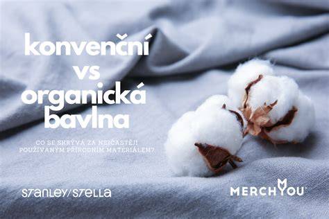 Infografika o materiáli: organická bavlna vs. bežná bavlna