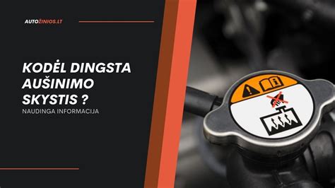 infografika, iliustruojanti dažniausias aušinimo skysčio lemputės užsidegimo priežastis (pvz., nuotėkis, žemas lygis, tarpiklio gedimas)