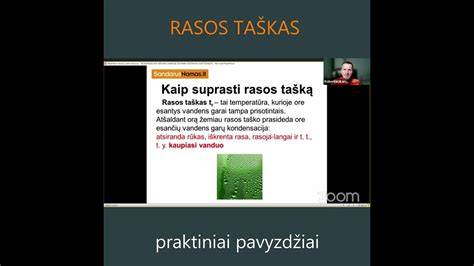Schema, paaiškinanti rasos taško susidarymą sienoje
