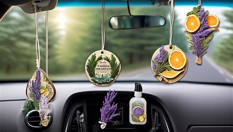 Thematic photo of various car air fresheners