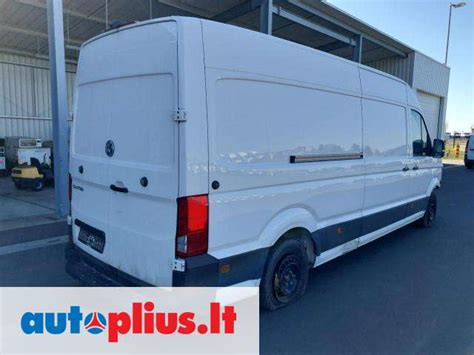 Volkswagen Crafter įvairių kėbulo tipų palyginimas (furgonas, platforma)
