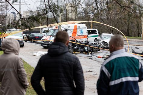 avarijos vieta Vilniuje ant Valakampių tilto