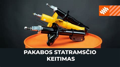 Volvo automobilio su dujų įranga galinės pakabos schema
