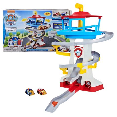 Teminė Paw Patrol nuotrauka su visais herojais ir jų transporto priemonėmis