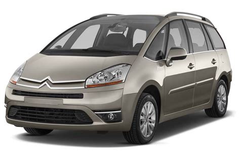 Citroën Grand C4 Picasso vaizdas iš priekio ir šono