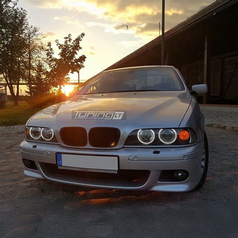 BMW E39 priekinis žibintas su ksenono lempa