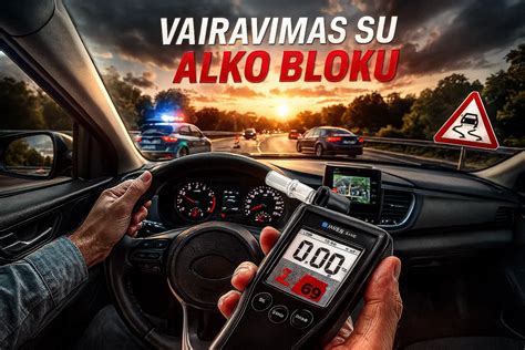 Vairuotojas naktį su instruktoriumi