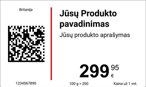 Pavyzdys: naujos baterijų etiketės su QR kodu ir informacijos atsekamumu