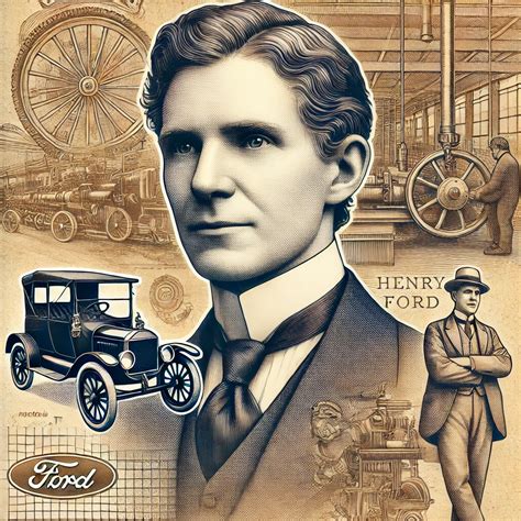 Henry Ford jaunystėje, dirbantis prie pirmojo Kvadriciklo