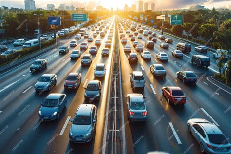 Thematic photo of a car driving on a highway