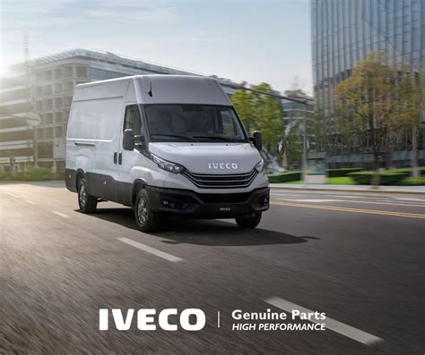 IVECO originalių dalių logotipas ir asortimento apžvalga