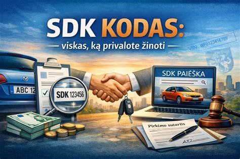 SDK kodas ir registracija