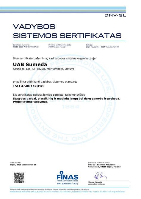 Sertifikatas: autorizuoto autoserviso logotipas