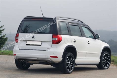 Skoda Yeti arkų praplatinimai (Milotec)